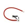 HELYZQ Bicycle Bike Tyre Tire Hand Air Pump Inflator Replacement Hose Tube Rubber Tool,Red,1 piece view 1