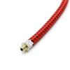 HELYZQ Bicycle Bike Tyre Tire Hand Air Pump Inflator Replacement Hose Tube Rubber Tool,Red,1 piece view 2