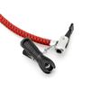 HELYZQ Bicycle Bike Tyre Tire Hand Air Pump Inflator Replacement Hose Tube Rubber Tool,Red,1 piece view 4