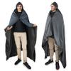 Catalonia Waterproof Stadium Blanket, Windproof Wearable Poncho for Football Sideline & Sports Events for Fans, Portable, Durable Outdoor Blanket for Camping & Tailgating view 1