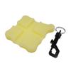 Archery Arrow Puller Gripper Target Remover with Hook Belt Clip for Removing Shafts (Clear Yellow)