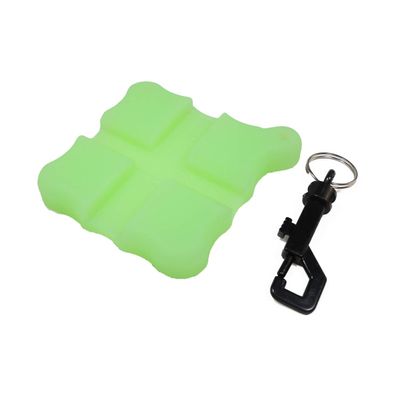 Archery Arrow Puller Gripper Target Remover with Hook Belt Clip for Removing Crosbow Bolts Shafts (Clear Green)