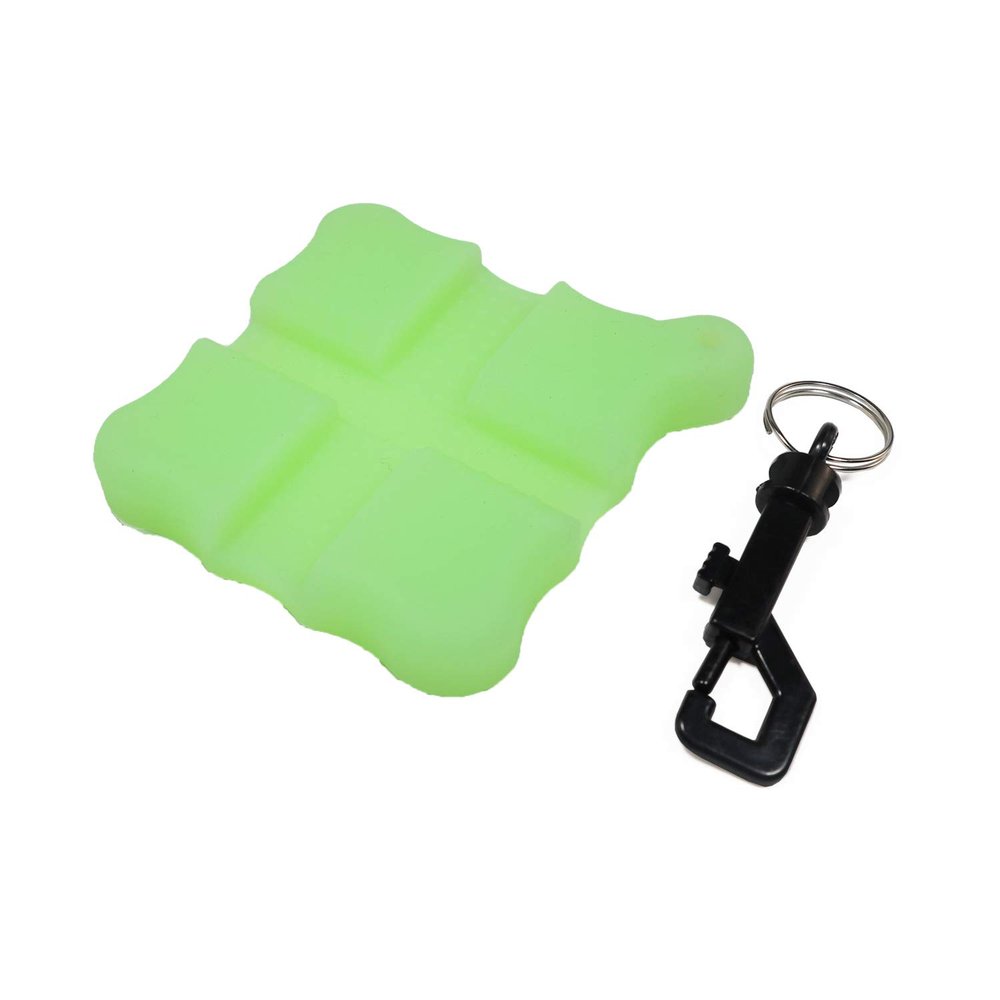 Archery Arrow Puller Gripper Target Remover with Hook Belt Clip for Removing Crosbow Bolts Shafts (Clear Green)