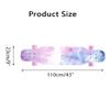Longboard 7 Layer Maple Wood Deck Longboards Skateboard Girls Boys, Complete Cruiser 43 Inches Drop Through Long Boards Skateboards for Kids Adults, Beginners, Teens (Color : B) view 4