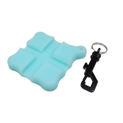 Archery Arrow Puller Gripper Target Remover with Hook Belt Clip for Removing Shafts (Clear Blue)