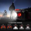 Vekkia Ultra Bright LED Headlamp Flashlight (2 Pack), White and Red Light Headlight with Adjustable Headband, IPX6 Waterproof Head Lamp for Outdoors,Camping,Running,Cycling,Hiking. Batteries Included view 2