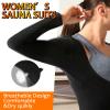 DYUAI Sauna Shirt for Women Sauna Suit for Women Waist Trainer Sauna Sweat Vest Workout Body Shaper Long Sleeve(6003-07-XXL) view 4
