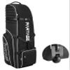 Partage Golf Travel Bag with Wheels, Golf Travel Case for Airlines, 900D Heavy Duty Oxford -Black view 1
