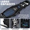 Partage Golf Travel Bag with Wheels, Golf Travel Case for Airlines, 900D Heavy Duty Oxford -Black view 3
