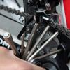 16 in 1 Allen key set, with 7 Allen keys, 3 lockable wrenches, 3 spoke wrenches, 2 tire levers, 2 screwdrivers with chain rivet pullers Cycling view 3