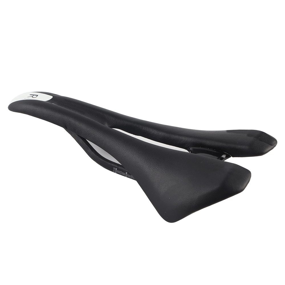 Aerodynamic Saddle, Slim Comfortable Waterproof Hollow Ergonomic Racing Saddle for Mountain Bike BMX Dirt Biking, Men Women Kids