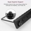 Bontok Single Picatinny Aluminum Accessory Rail Set with T-Nuts & Screws, Wrench- Squared Corner- Aluminum view 3