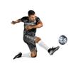 ORKY Custom Men Soccer Jersey with Short, Women Personalized Name Number Sport Shirt, Boys Girls Training Uniform Full Kit(Black 110cm) view 2