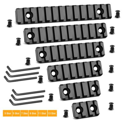 Anovo Single Picatinny Accessory Rail Set 3-5-7-9-11-13 Slots