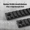 Anovo Single Picatinny Accessory Rail Set 3-5-7-9-11-13 Slots view 4