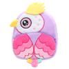 KISSOURBABY Backpack for Toddler Boys, Toddler Bookbag Girl Toys Bags(Owl purple view 1