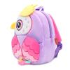 KISSOURBABY Backpack for Toddler Boys, Toddler Bookbag Girl Toys Bags(Owl purple view 2
