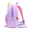 KISSOURBABY Backpack for Toddler Boys, Toddler Bookbag Girl Toys Bags(Owl purple view 3