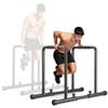 Dripex 1100lbs Adjustable Dip Bar Heavy Duty Steel Dip Station, Home Dip Stand with Two Safety Connectors, Parallel Bars Dip Equipment for Calisthenics, Strength Training view 1