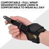 Elong Adjustable Archery Compound Bow Release Aid with Foldback Design- Black Wrist Strap Trigger Caliper for Right Left Hand view 3