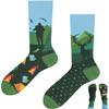 TODO Colours Funny Socks for Men, Women - Cool and Crazy Socks Novelty Gifts - Fancy Designs (Mountain, 43) view 1