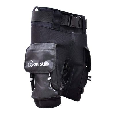 WYYHAA Wetsuit Shorts with Pocket, Men 3mm Neoprene Scuba Diving Suit Shorts, Snorkeling Fishing Kayaking Canoe Surfing Swimming Beach Short Pants