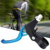 Dilwe 1 Pair Brake Levers, Aluminum Alloy Mountain Cycling Level(Blue) and Spare Parts view 3