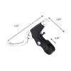 Dilwe 1 Pair Brake Levers, Aluminum Alloy Mountain Cycling Level(Silver) and Spare Parts view 3
