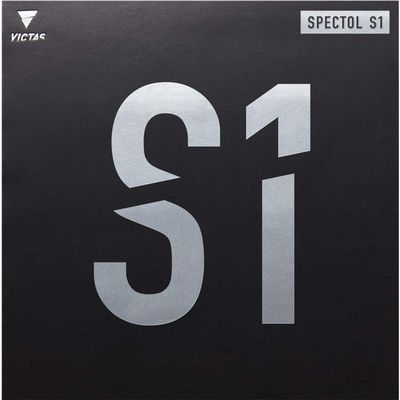 VICTAS 210010 Table Tennis Rubber, Table Soft, Spectrum, S1 Spectrum, Red (0040), 2.0