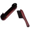 GSE Games & Sports Expert 2-Piece Solid Wood Billiard Pool Table Brush and Rail Brush Set, Billiards Pool Table Cleaning Tools, Mahogany view 2