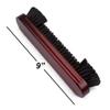 GSE Games & Sports Expert 2-Piece Solid Wood Billiard Pool Table Brush and Rail Brush Set, Billiards Pool Table Cleaning Tools, Mahogany view 3