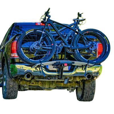 Hitch Mounted Foldable Bike Rack 2 Bicycle Carrier 2 Receiver for Car Truck SUV