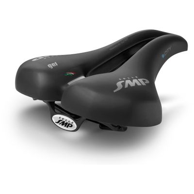 SMP E Bike City Gel Saddle Black