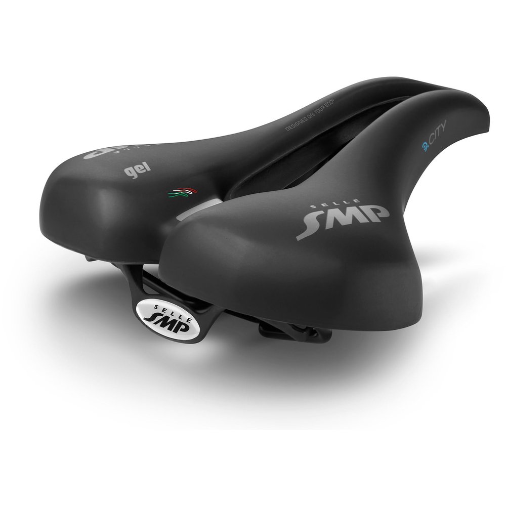 SMP E Bike City Gel Saddle Black