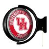 Houston Cougars: Round Rotating Lighted Wall Sign - College Decor for Home, Game Room, Fan Cave & Garage - USA Made view 2