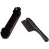 GSE Games & Sports Expert 2-Piece Solid Wood Billiard Pool Table Brush and Rail Brush Set, Billiards Pool Table Cleaning Tools, Black view 2