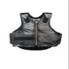 Phoenix Rough Rider Rodeo Vest - Leather Horse and Bull Riding Safety Gear - Riding Equipment with Impact Absorption Layer (Black Leather, Large) Protective Riding Gear view 1