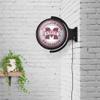 Mississippi State Bulldogs: Round Rotating Lighted Wall Sign - College Decor for Home, Game Room, Fan Cave & Garage - USA Made view 4