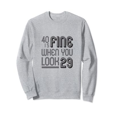 40th Birthday Gifts for her Women Age 40 Year Old Mom 1982 Sweatshirt