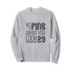 40th Birthday Gifts for her Women Age 40 Year Old Mom 1982 Sweatshirt view 1