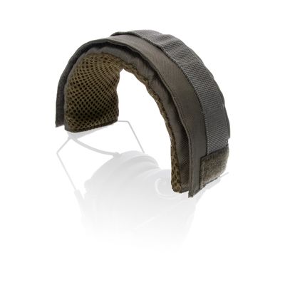 Walker's Headband Wrap for Shooting Earmuffs | Universal Fit Durable Nylon Breathable Cool Mesh Padding Hearing Protection Headset Cover w/Hook & Loop Closure, Olive Drab Green - MOLLE Webbing