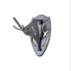 Skull Hooker Big Hooker Powder-Coated Steel Short Arm Trophy Mount - Perfect for Hanging and Mounting Larger Species - Bison, Cape Buffalo and Smaller Elk, Graphite Black view 1