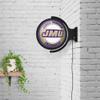 James Madison Dukes: Round Lighted Rotating Wall Sign - College Decor for Home, Game Room, Fan Cave & Garage - USA Made view 4