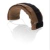 Walker's Headband Wrap for Shooting Earmuffs | Universal Fit Durable Nylon Breathable Cool Mesh Padding Hearing Protection Headset Cover w/Hook & Loop Closure, Coyote Brown - MOLLE Webbing view 1