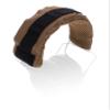 Walker's Headband Wrap for Shooting Earmuffs | Universal Fit Durable Nylon Breathable Cool Mesh Padding Hearing Protection Headset Cover w/Hook & Loop Closure, Coyote Brown - MOLLE Webbing view 2