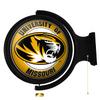 Missouri Tigers: Round Rotating Lighted Wall Sign - College Decor for Home, Game Room, Fan Cave & Garage - USA Made view 1
