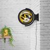 Missouri Tigers: Round Rotating Lighted Wall Sign - College Decor for Home, Game Room, Fan Cave & Garage - USA Made view 4
