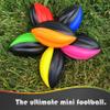 Blu Jay LMC Products Mini Football Pack - 5 Spiral Small Foam Footballs for Kids (Red, Yellow, Blue, Pink, Orange, Green) (6 Pack) view 3