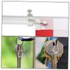 20pcs Carabiner Clip Hooks Spring Snap Keychain for Backpack Key Attachments for Hiking Outdoor Use and Daily Life view 4