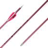 600 Spine Arrow 25 Inch Arrow Target Practice Arrow Hunting Arrow Carbon Arrows Compound Bow Recurve Bow Adult Youth Archery Indoor Outdoor Shooting Bullet Tip view 3